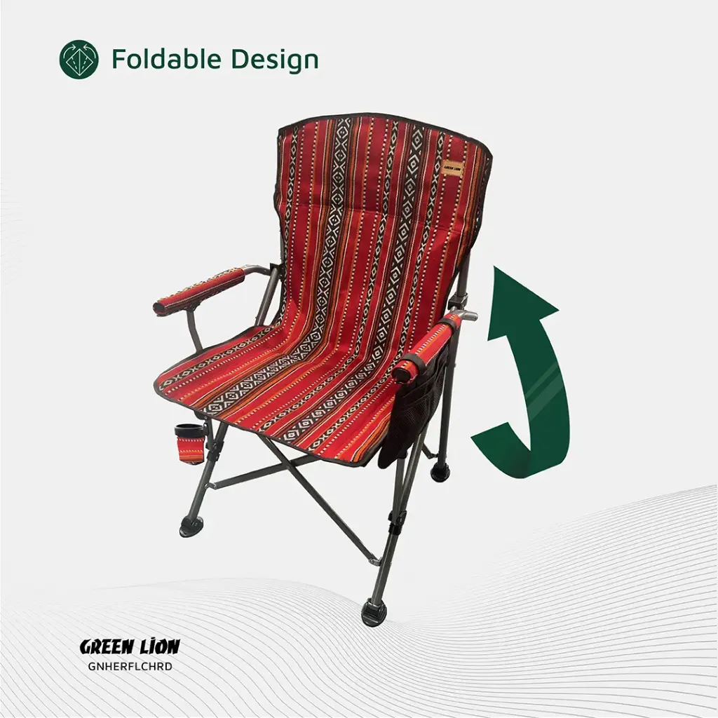 Green Lion Heritage Foldable Chair