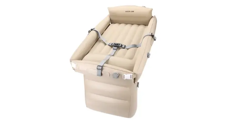 Green Lion Inflatable Toddler Travel Bed