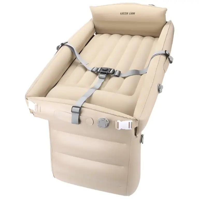 Green Lion Inflatable Toddler Travel Bed