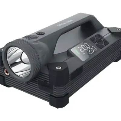 Green Lion JX66 Jump Starter with Tyre Inflator, Flashlight & Power Bank