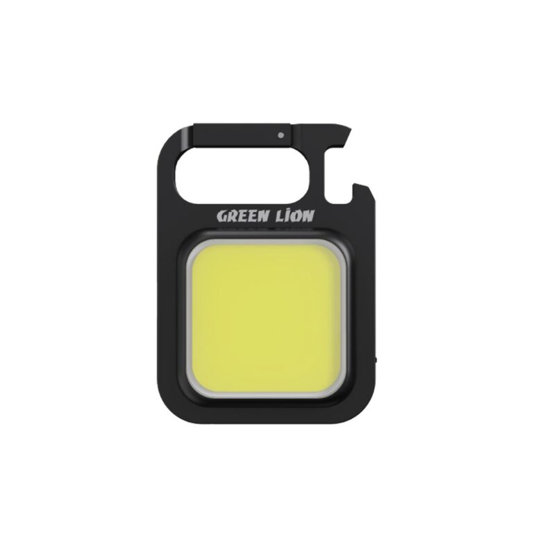 Green Lion Keychain Flashlight 300lm 500mAh