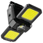 Green Lion Keychain Light with Foldable Design