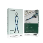 Green Lion Keychain lanyard USB-C to USB-C