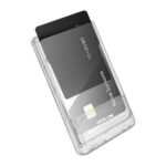 Green Lion Kickstand MagSafe Wallet Holder - Clear