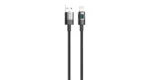 Green Lion LED Display Braided USB-A to Lightning Cable