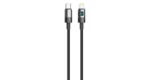 Green Lion LED Display Braided USB-C to Lightning Cable