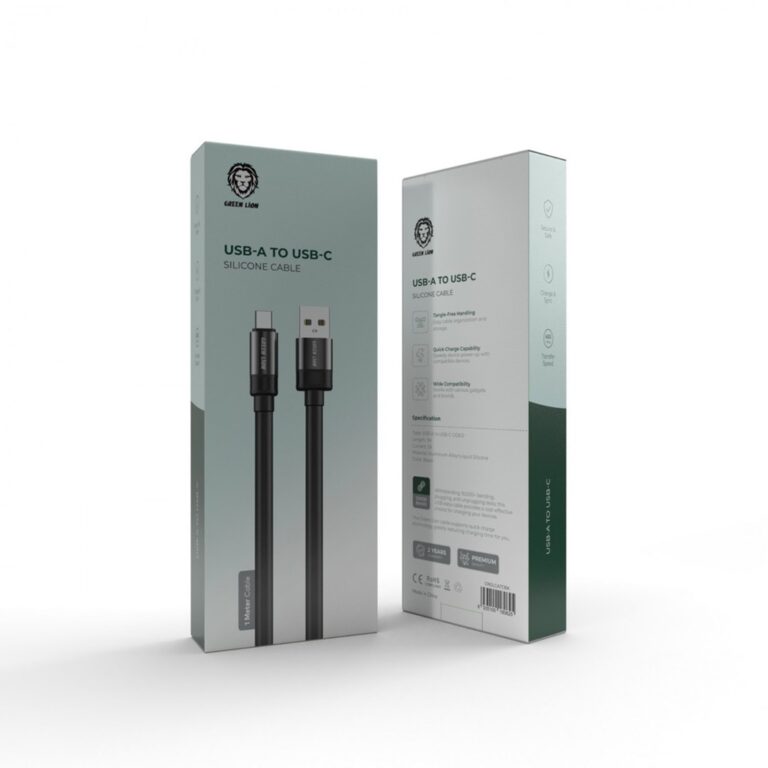 Green Lion Liquid Silicone Cable USB to TYPE-C