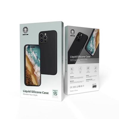 Green Lion Liquid Silicone Case for iPhone 15 Pro / 15 Pro Max