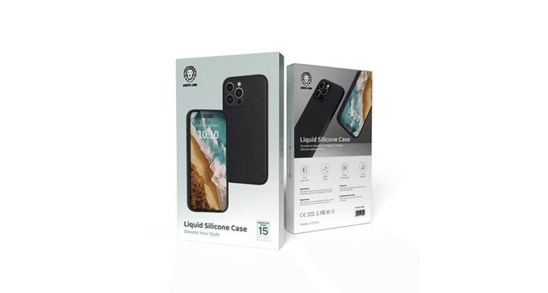 Green Lion Liquid Silicone Case for iPhone 15 Pro / 15 Pro Max