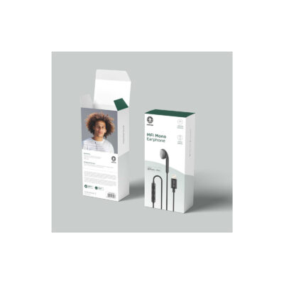 Green Lion MFI Mono Earphone with Lightning Connector