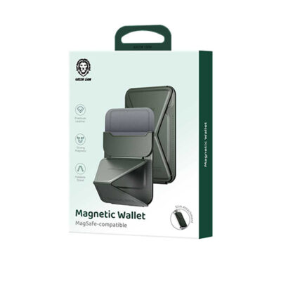 Green Lion Magnetic Wallet MagSafe Compatible