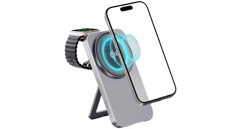 Green Lion Magstand Duo Wireless Charger with Kickstand 15W