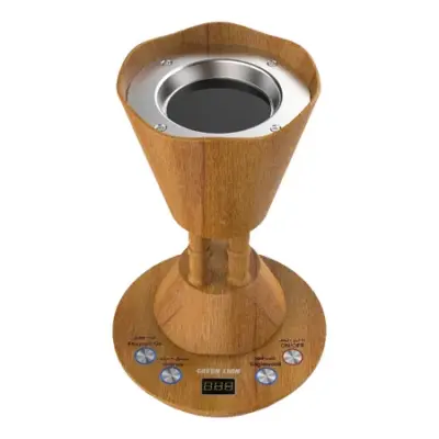 Green Lion Majlis Electric Bakhour Burner - Wooden