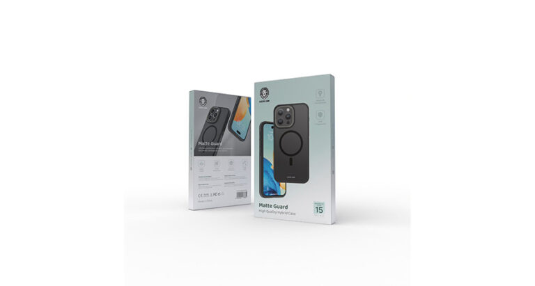 Green Lion Matte Guard For iPhone 15 Pro / 15 Pro Max