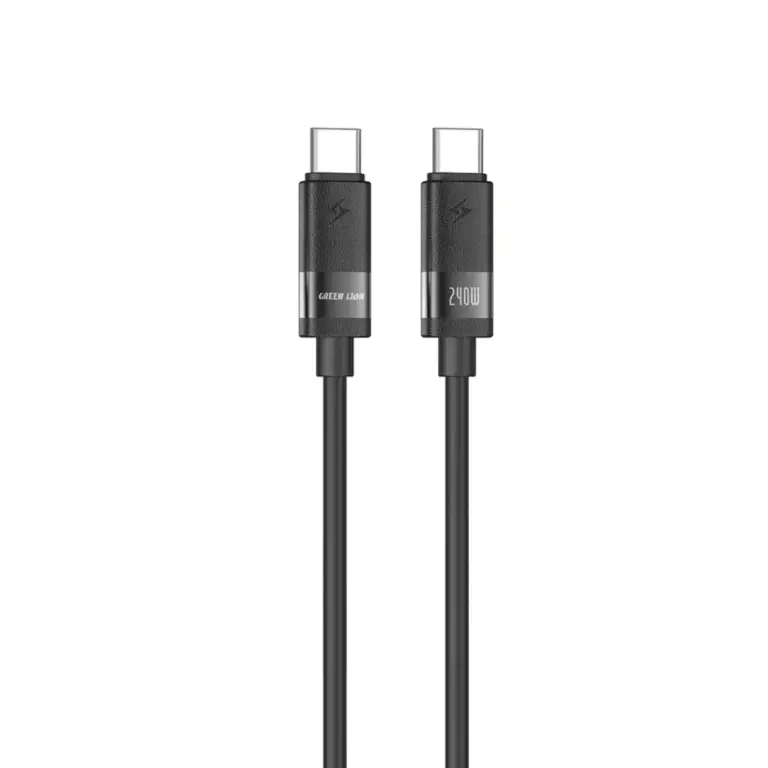 Green Lion Matte Silicone USB-C to USB-C Cable