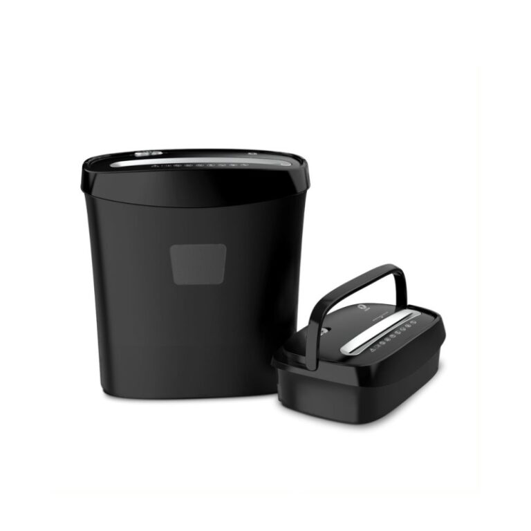 Green Lion Mega Shredding Machine 15L Shredding Ability 6 Pieces Of A4 Copy Paper Shredding Effects 5x38mm