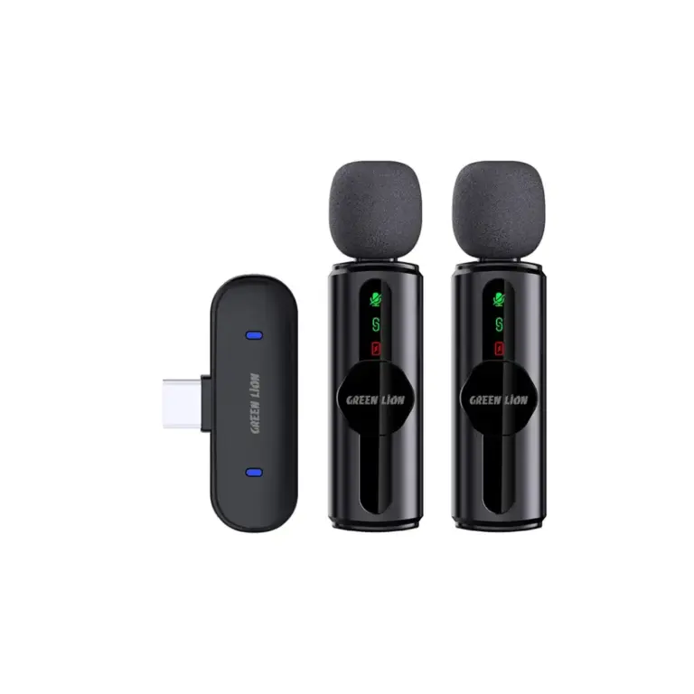 Green Lion Microphone 3-Level Noise Cancellation