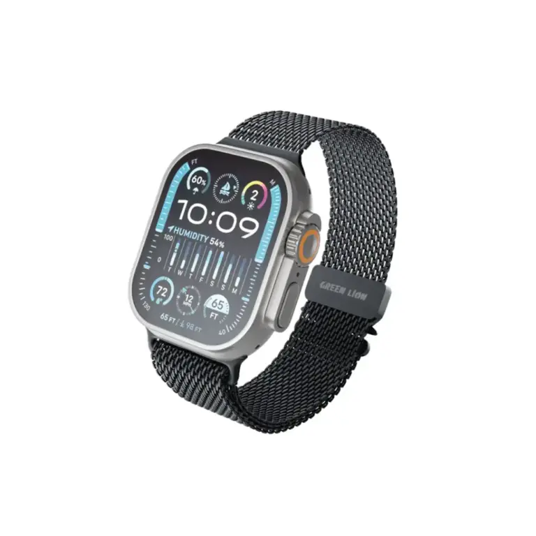 Green Lion Milanese Loop Strap For iWatch 42/44/45/46/49mm