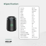 Green Lion Mini Bakhour Pro With Quran Speaker