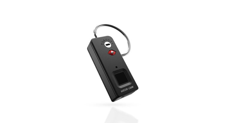 Green Lion Mini Fingerprint Padlock
