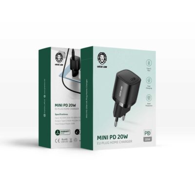 Green Lion Mini Plug Home Charger (EU)