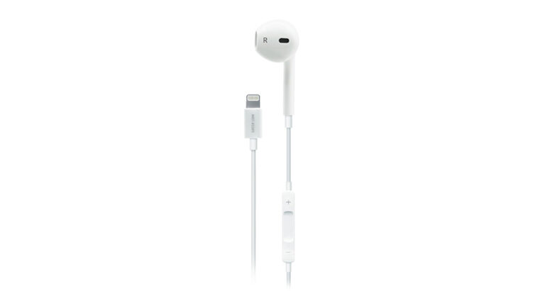 Green Lion Mono Earphones with Lightning Connector