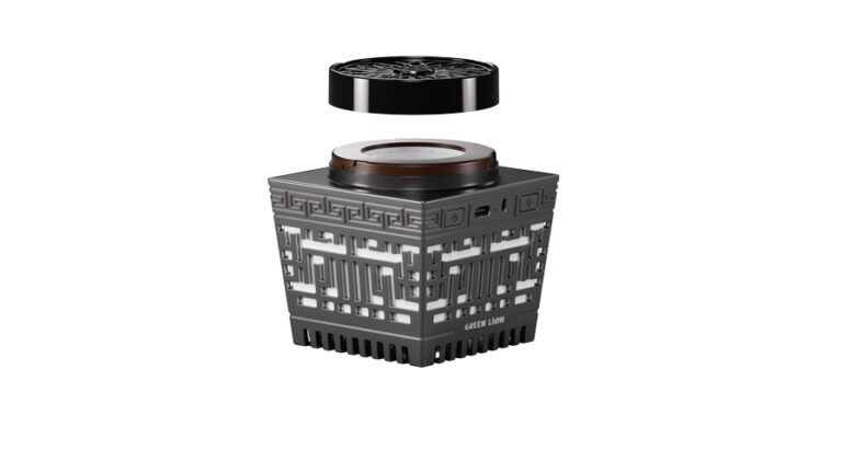 Green Lion Moon Bakhour Quran Speaker