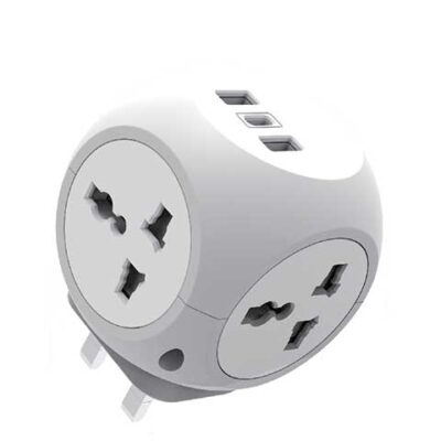 Green Lion Multi Port Travel Adapter