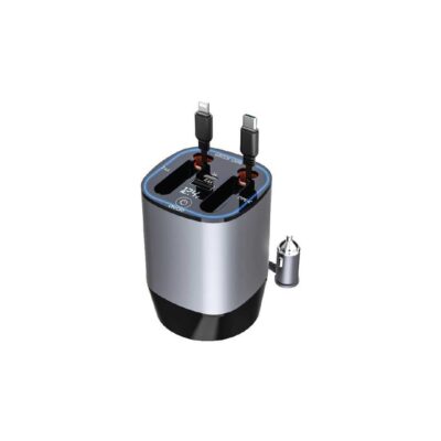 Green Lion Multifunctional Car Charger 38W