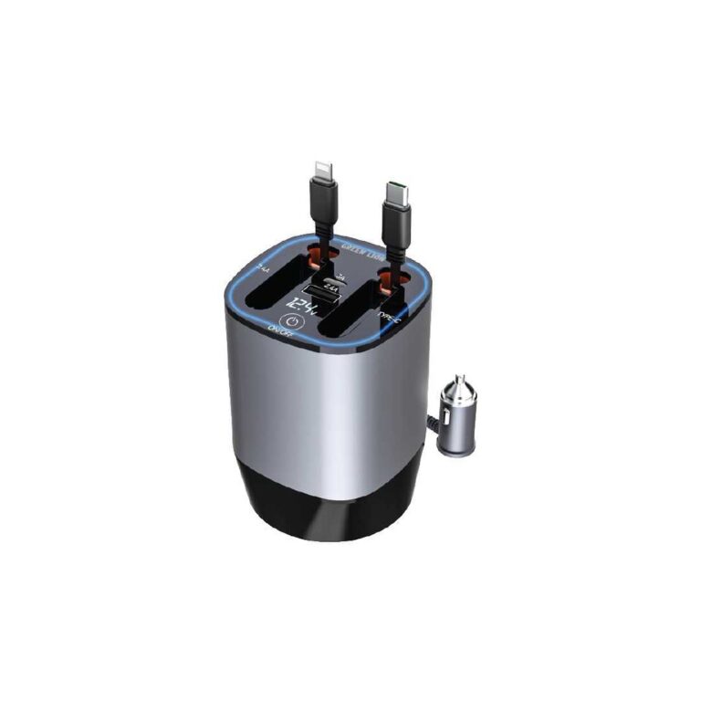 Green Lion Multifunctional Car Charger 38W