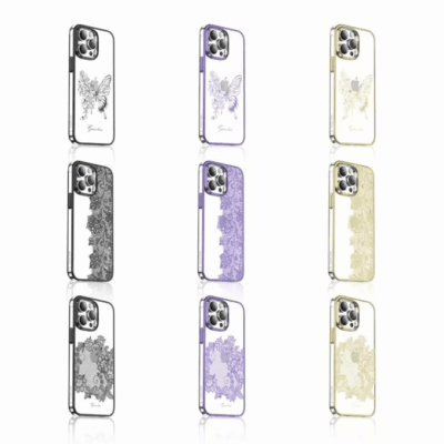 Green Lion Nature 2 Flower Curtain Case for iPhone 14 Pro Max