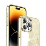 Green Lion Nature 2 Flower Curtain Case for iPhone 14 Pro Max