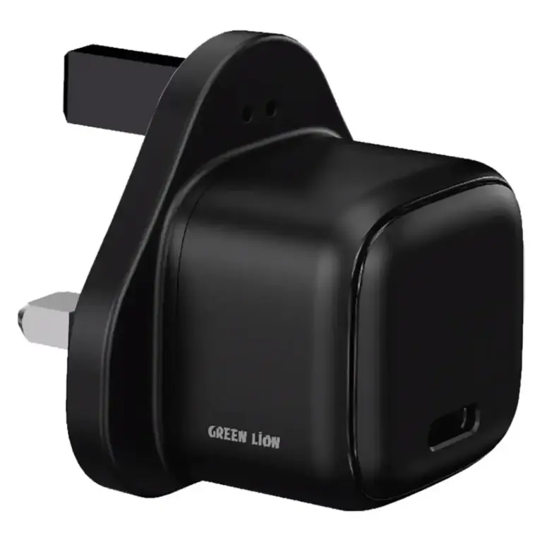 Green Lion Nexio Single Port Wall Charger UK Plug 20W
