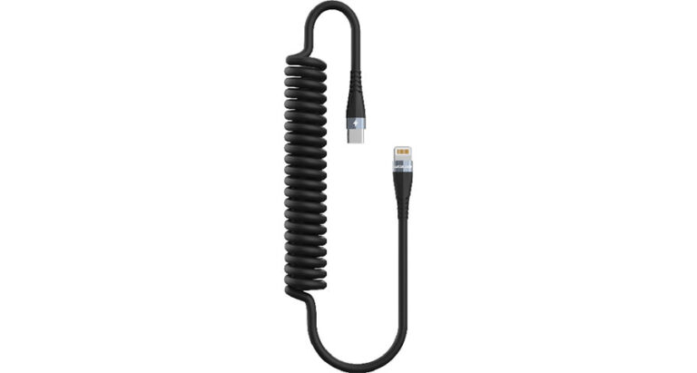 Green Lion PD27 TPU Spring Cable USB-C to Lightning Cable 1.8 Meter
