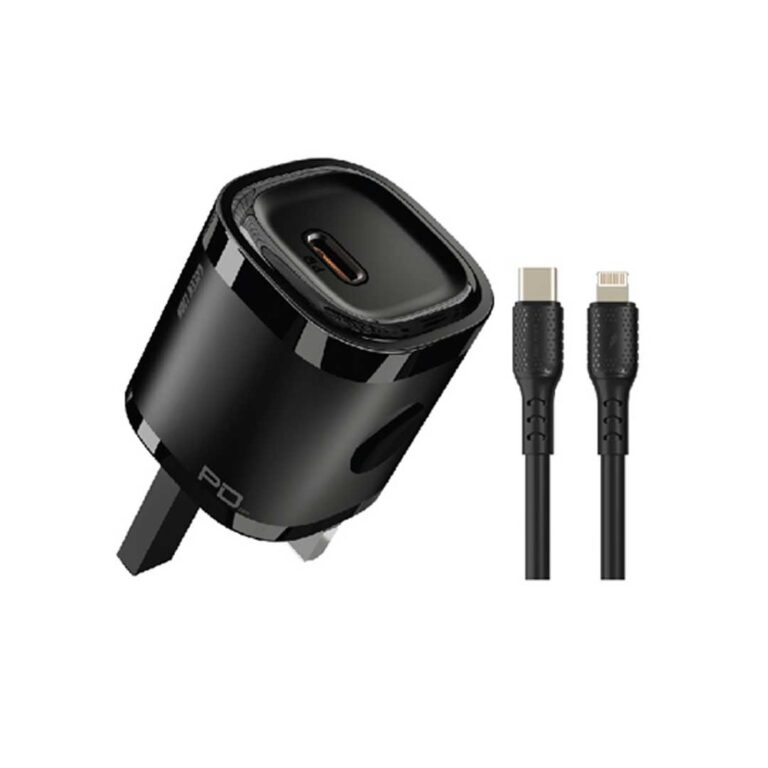 Green Lion PD 20W+TC-IPH data cable1m Black/Orange