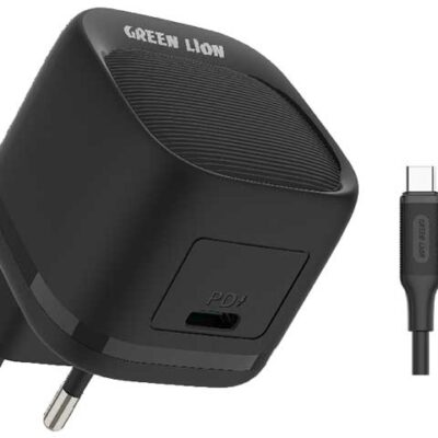 Green Lion PD 20W USB-C EU Wall Charger With USB-C To Lightning Cable