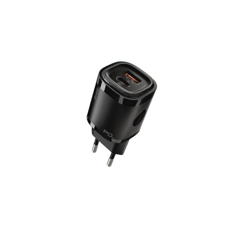 Green Lion PD+QC3.0 20W One way solution +TC-TC data cable Black/Orange EU