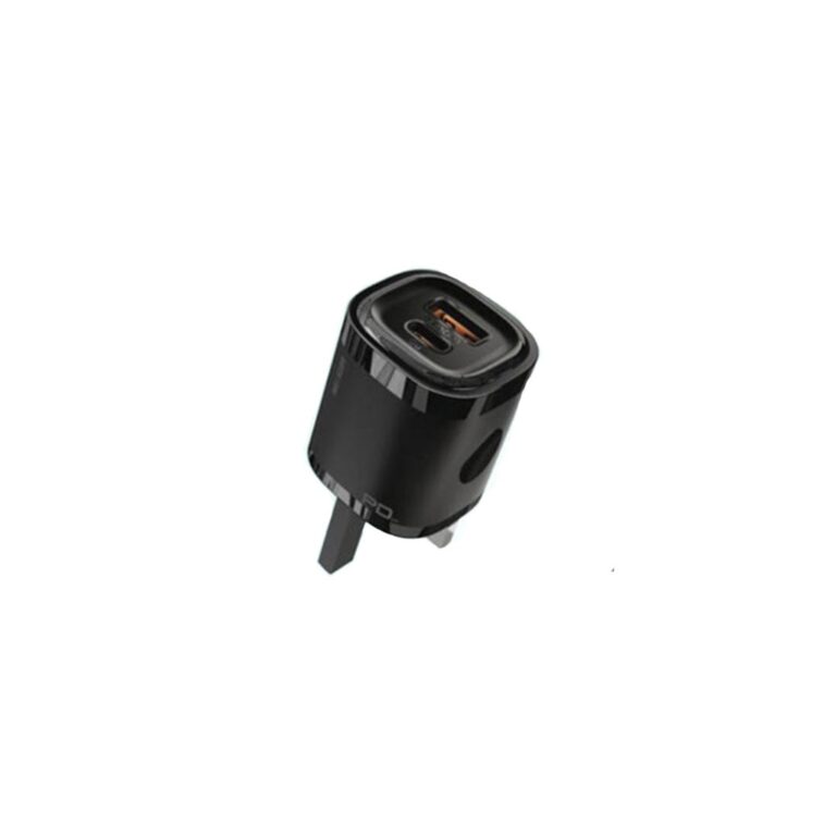 Green Lion PD+QC 20W One-way solution+TC-TC data cable 1m Black/Orange