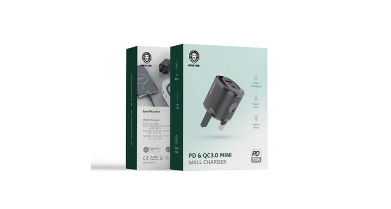 Green Lion PD & QC3.0 Mini Wall Charger PD 20W