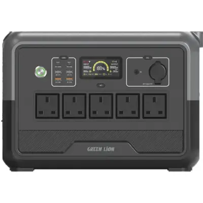 Green Lion PGX1200 Power Station with 1152Wh & 45000mAh LiFePO4 Battery