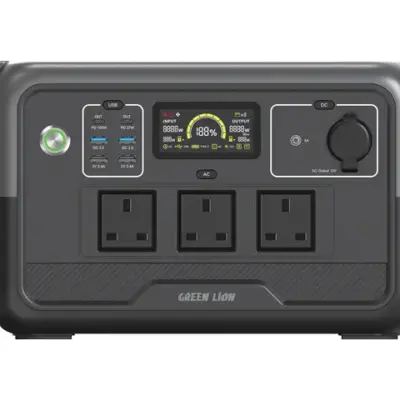 Green Lion PGX800 Power Station with 768Wh & 30000mAh LiFePO4 Battery