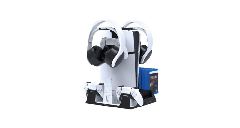 Green Lion PS5 Cooling Stand Charging Station