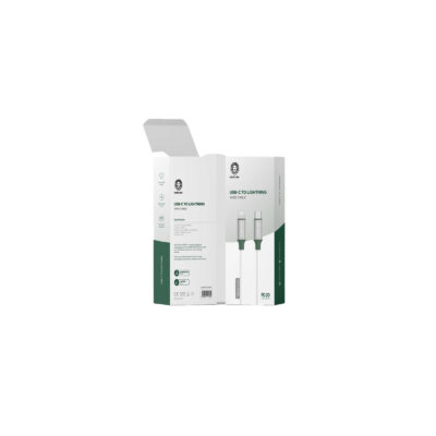 Green Lion PVC USB-C to Lightning Wide Cable 1M PD 20W