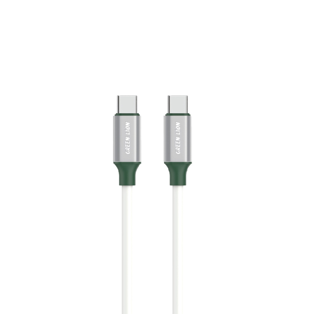 Green Lion PVC USB-C to Type-C Wide Cable 1M PD 60W