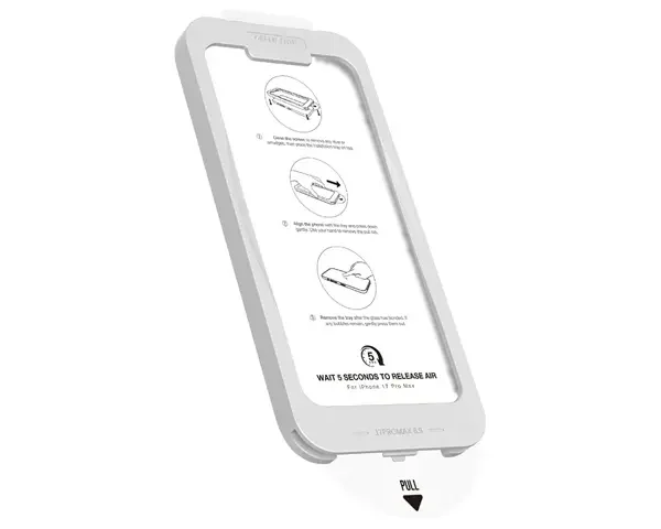 Green Lion Picasso 3D Glass with Alignment Tray for iPhone 17 Series - Black Edge/Clear