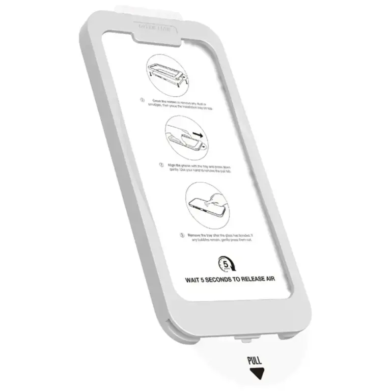 Green Lion Picasso 3D Glass with Alignment Tray for iPhone 17 Series - Black Edge/Clear