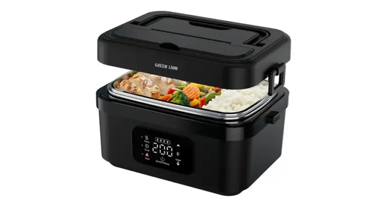 Green Lion Portable Lunch Box with Built-In Battery & Electric Heating