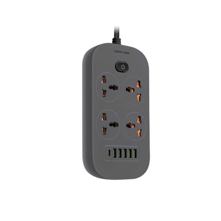Green Lion Power Socket 5 USB - A & 1 Type - C