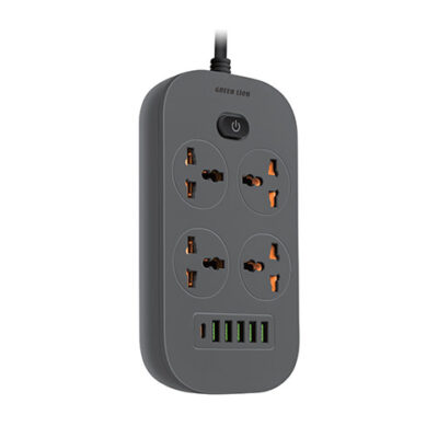 Green Lion Power Socket 5 USB - A & 1 Type - C