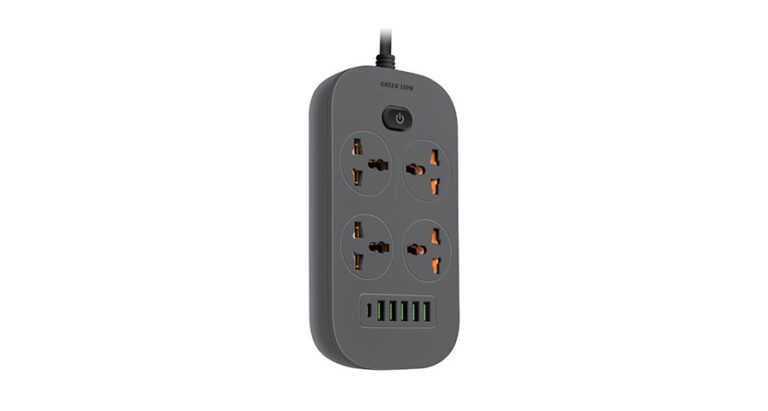 Green Lion Power Socket 5 USB - A & 1 Type - C